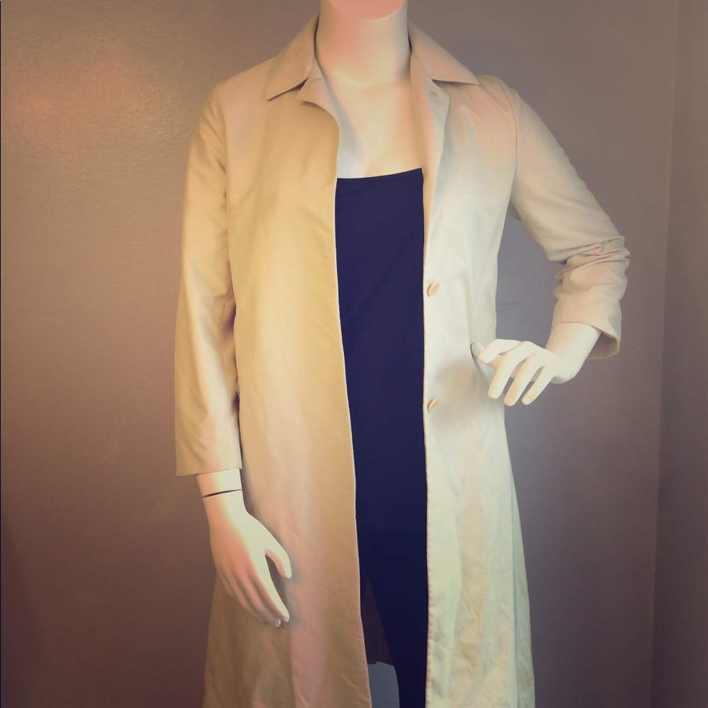 MICHAA Brand Trench Coat Women’s Ivory